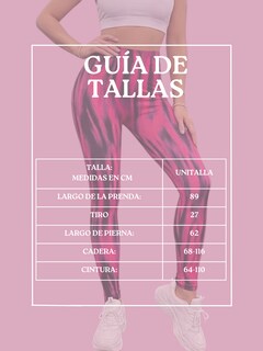 Foto 8 | Foto 8 | Legging Deportivo Mujer Ajuste Perfecto Lic-0209 Gris Diseño Moderno Y Cómodo