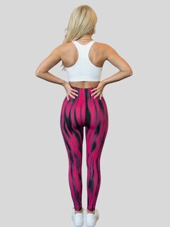 Foto 3 | Foto 3 | Legging Deportivo Mujer Ajuste Perfecto Lic-0209 Fucsia Diseño Moderno Y Cómodo