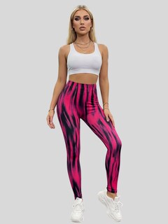 Foto 6 | Foto 6 | Legging Deportivo Mujer Ajuste Perfecto Lic-0209 Fucsia Diseño Moderno Y Cómodo