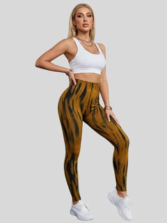 Foto 4 | Foto 4 | Legging Deportivo Mujer Ajuste Perfecto Lic-0209 Cafe Diseño Moderno Y Cómodo