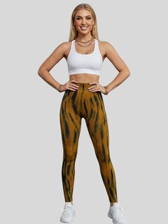 Foto 5 | Foto 5 | Legging Deportivo Mujer Ajuste Perfecto Lic-0209 Cafe Diseño Moderno Y Cómodo