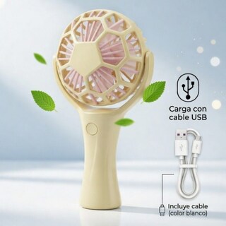 Foto 4 | Foto 4 | Ventilador De Mano Portátil Diseño De Balón Estilo Mundialista