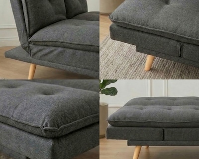 Foto 5 | Foto 5 | Sofá Cama Easy Living Modelo Brooks Con 5 Posiciones Diferentes Color Gris