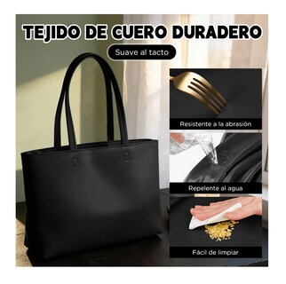 Foto 3 | Foto 3 | Bolso De Moda Cuero Pu Para Mujer Negro
