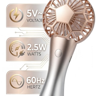 Foto 2 | Foto 2 | Ventilador De Mano Portátil Diseño De Balón Estilo Mundialista