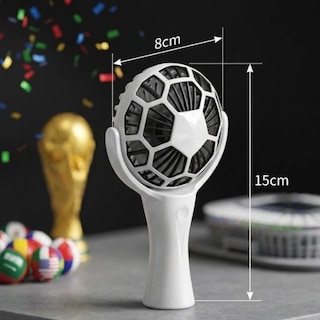 Foto 7 | Foto 7 | Ventilador De Mano Portátil Diseño De Balón Estilo Mundialista