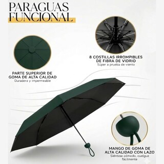 Foto 2 | Foto 2 | Mini Sombrilla Con Protección Uv Cm-top Con Estuche