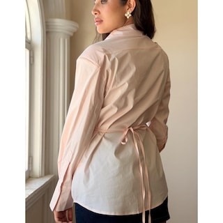 Foto 3 | Foto 3 | Camisa Con Hombreras Y Corbata Rosa