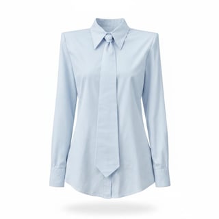 Foto 1 | Foto 1 | Camisa Con Hombreras Y Corbata Azul