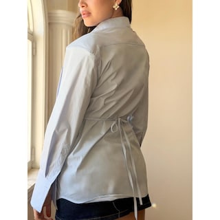 Foto 3 | Foto 3 | Camisa Con Hombreras Y Corbata Azul