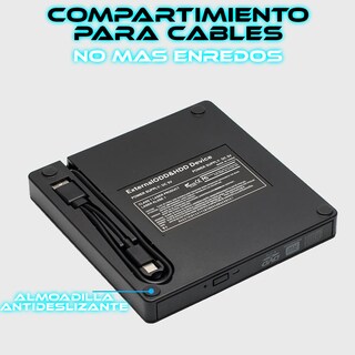 Foto 3 | Foto 3 | Lector Quemador Cd-dvd Usb 3.0 Interfaz Tipo C