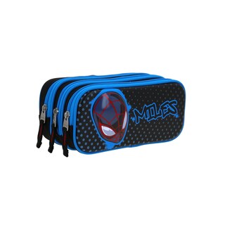 Foto 6 | Foto 6 | Lapicera Triple Estuche Escolar Chenson Spiderman Miles Morales Pims Mm70843-3