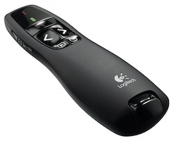 Presentador Logitech 910-001354 Negro R400 Inalámbrico USB
