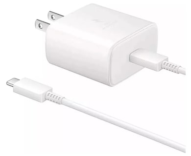 Foto 1 | Foto 1 | Cargador Rápido Tipo C 45 W Con Cable Usb-c Modelo Blanco