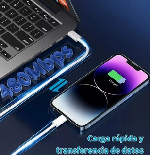 Foto 3 | Foto 3 | Cargador Rápido Tipo C 45 W Con Cable Usb-c Modelo Blanco