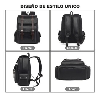 Foto 5 | Foto 5 | Mochila para Laptop 15 Pulgadas Negro