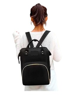 Foto 3 | Foto 3 | Pañalera Para Bebe Mochila Impermeable Viaje Negro