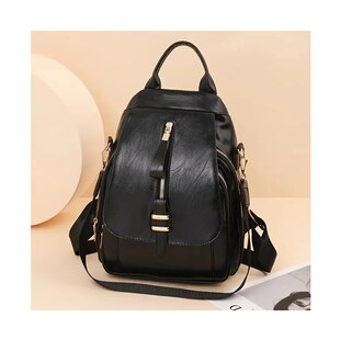 Foto 4 | Foto 4 | Mochila Retro Reforzada para Mujer Negro