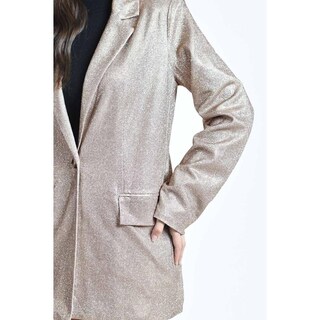 Foto 5 | Foto 5 | Blazer Roman Fashion Con Brillo Para Mujer