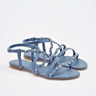 Foto 2 | Foto 2 | Sandalia Been Class Azul Para Mujer