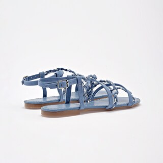 Foto 5 | Foto 5 | Sandalia Been Class Azul Para Mujer