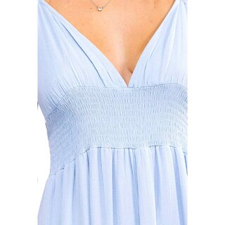 Foto 4 | Foto 4 | Vestido Roman Fashion Cintura Smock Para Mujer