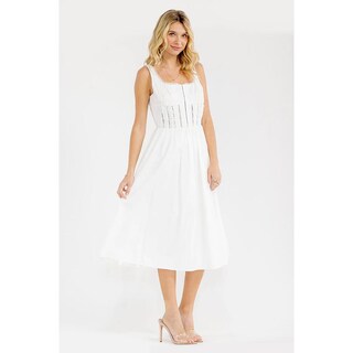 Foto 2 | Foto 2 | Vestido Roman Fashion Con Encaje Para Mujer