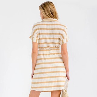 Foto 3 | Foto 3 | Vestido Roman Fashion De Punto Rayado Para Mujer