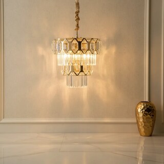 Foto 3 | Foto 3 | Lámpara De Techo Led Cityluz Atenea Cristal 72w 3 Temp