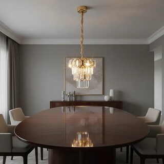 Foto 7 | Foto 7 | Lámpara De Techo Led Cityluz Atenea Cristal 72w 3 Temp