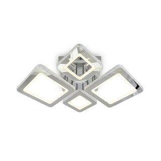 Foto 1 | Foto 1 | Lámpara Led Cityluz Techo 4 Cuadros 130w 3 Tonos