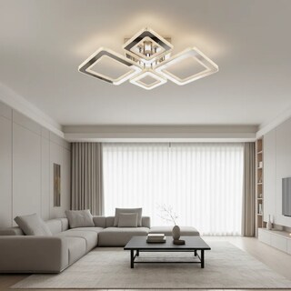 Foto 2 | Foto 2 | Lámpara Led Cityluz Techo 4 Cuadros 130w 3 Tonos