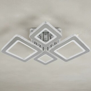 Foto 4 | Foto 4 | Lámpara Led Cityluz Techo 4 Cuadros 130w 3 Tonos