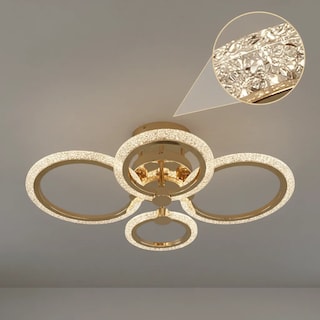 Foto 5 | Foto 5 | Plafón Led Cityluz 4 Círculos 50w 3 Tonos De Luz