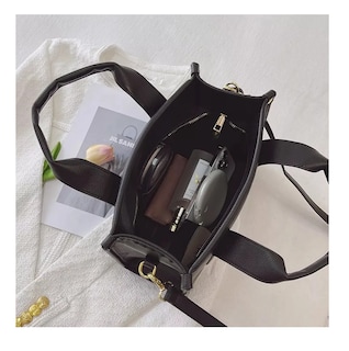 Foto 4 | Foto 4 | Bolso The Tote Bag de Mujer Negro