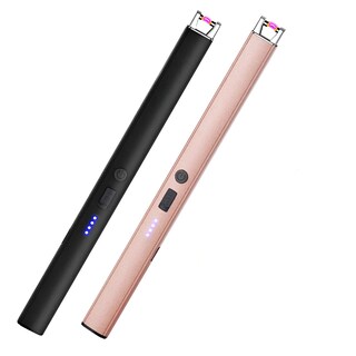 Foto 1 | Foto 1 | Encendedores Eléctricos Usb Recargables 2pcs Eo Safe Import Esi-24585 Rosa