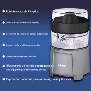 Foto 4 | Foto 4 | Exprimidor Eléctrico Oster Plateado