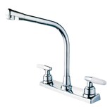 Llave Mezcladora Fregadero Abs Alta Calidad Resistente Eo Safe Imports Esi-24665 Plateado