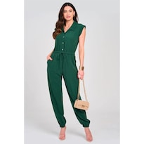 Jumpsuit Roman Fashion Con Jareta Para Mujer