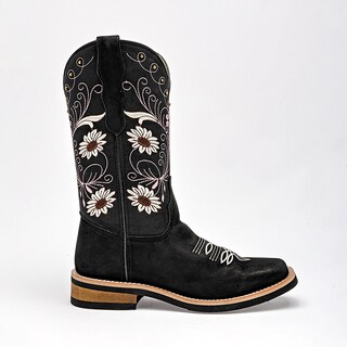 Foto 6 | Foto 6 | Bota Taguesi Negro Para Mujer