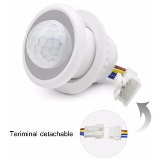 Foto 4 | Foto 4 | Sensor De Movimiento Programable Ventdepot Mxtmy-004 4 Piezas Blanco