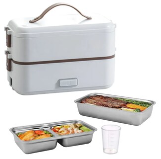 Foto 1 | Foto 1 | Lonchera Eléctrica De Doble Capa Modelo Blanco