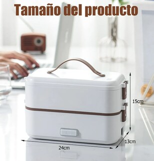 Foto 2 | Foto 2 | Lonchera Eléctrica De Doble Capa Modelo Blanco