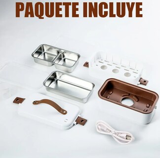 Foto 3 | Foto 3 | Lonchera Eléctrica De Doble Capa Modelo Blanco