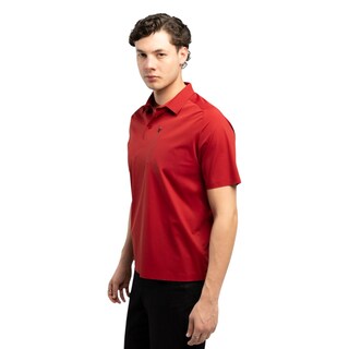Foto 1 | Foto 1 | Playera Atlo Rojo Polo Casual Con Cierre Apl03bu Para Hombre