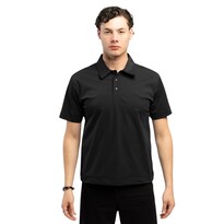 Playera Atlo Negro Polo Casual Alp07bk Para Hombre