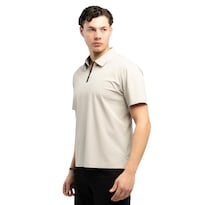 Playera Atlo Gris Polo Casual Alp08gy Para Hombre