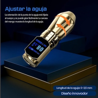 Foto 3 | Foto 3 | Máquina Inalámbrica Para Tatuar Eo Safe Imports Esi-24575 Dorado