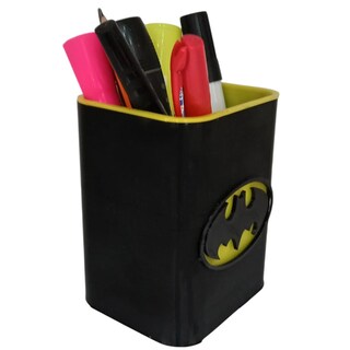 Foto 4 | Foto 4 | Porta Bolígrafos Para Escritorio Dc 3d Art Mxgpb-002 2 Piezas Negro