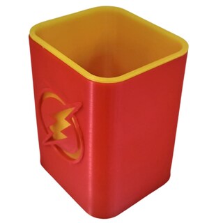 Foto 3 | Foto 3 | Porta Bolígrafos Para Oficina 3d Art Mxgpf-003 3 Piezas Rojo